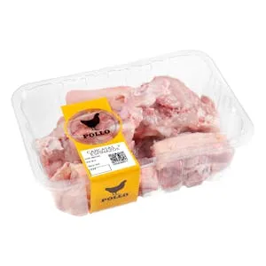 Carcasa y espinazo de pollo