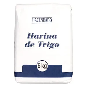 Harina de trigo grande Hacendado