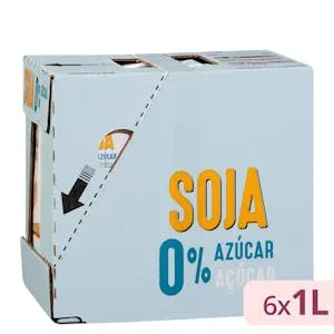 Bebida de soja 0% azúcar Hacendado