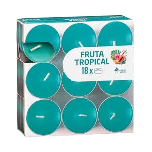 Vela perfumada Fruta Tropical Bosque Verde