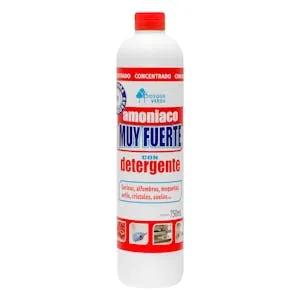Amoníaco concentrado Bosque Verde con detergente