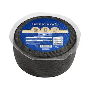 Queso mezcla semicurado Hacendado