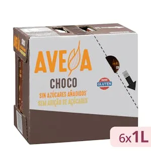 Bebida de avena con chocolate sin azúcares añadidos Hacendado