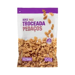Nuez troceada pelada Hacendado