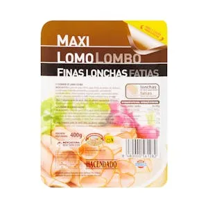 Maxi lomo Hacendado finas lonchas