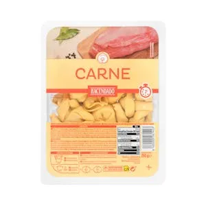 Pasta fresca tortellini rellena de carne Hacendado