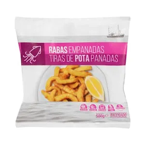 Rabas empanadas Hacendado ultracongeladas