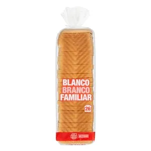 Pan de molde blanco familiar Hacendado