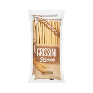 Grissini palitos de pan con sésamo Hacendado