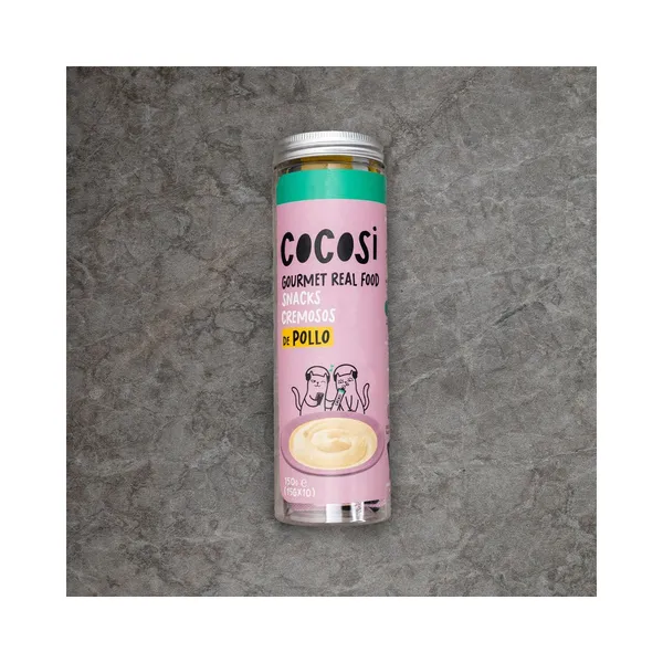 COCOSI Snack Cremoso para gato de pollo 10X15GR