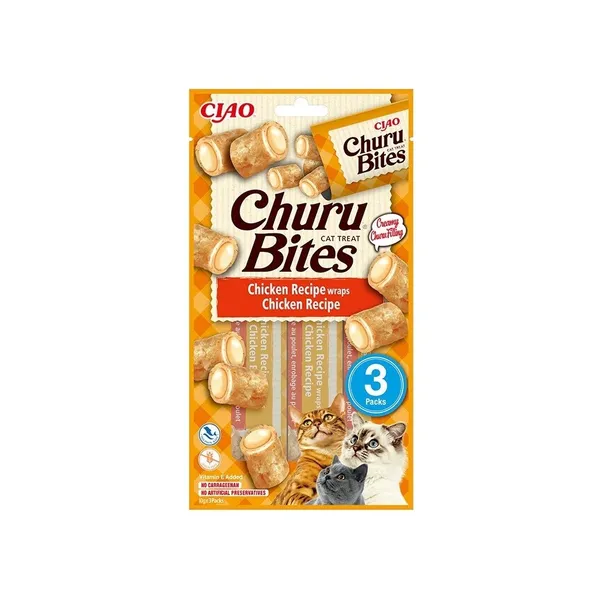 Churu Bites Receta de Pollo para Gatos (3x10gr)