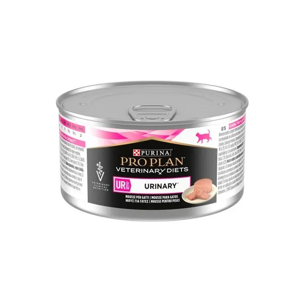 Purina Pro Plan Veterinary Diets Urinary Pavo Mousse Latas Gatos 195 GR
