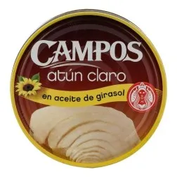 Atún claro Campos en aceite girasol 266 g