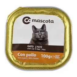 Comida húmeda para gatos con pollo Comascota 100 g