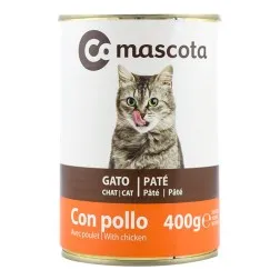 Comida húmeda para gatos con pollo Comascota 400 g