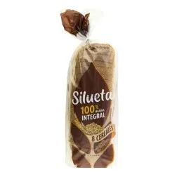 Pan de molde integral Bimbo Silueta 8 cereales 650 g