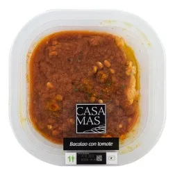 Bacalao con tomate Casa Mas 1 ración 240 g
