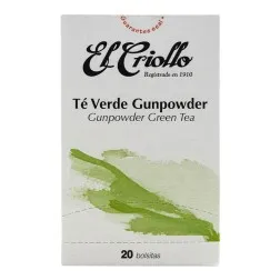 Té verde Sancha BIO El Criollo 20 bolsitas caja 50 g