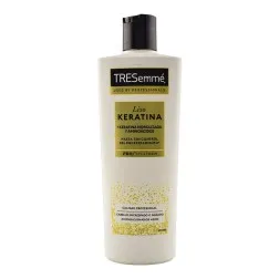 Champú acondicionador Tresemmé Liso Keratina cabello encrespado o dañado 400 ml