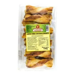 Lazos fibra sin azúcar Lapasion 140 g
