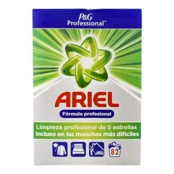 Detergente en polvo Ariel profesional 82 lavados