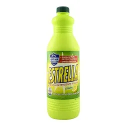 Lejía con detergente Estrella limón 1.43 litros