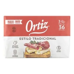 Pan tostado Ortiz estilo tradicional 320 g