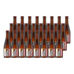 Cerveza Ambar Especial 33 cl caja 24 botellines