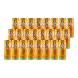 Refresco naranja sin gas Trina 33 cl pack 24 latas