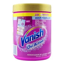 Quitamanchas en polvo sin lejía Vanish Oxi Action 400 g + 500 gratis