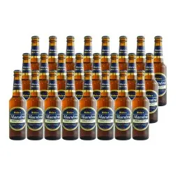Cerveza Mahou Maestra doble lúpulo 33 cl pack 24 botellines