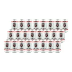 Cerveza Top Beer 33 cl pack 24 latas