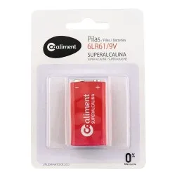 Pila super alcalina 9V 6LR61 Coaliment 1 ud