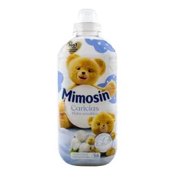 Suavizante concentrado Mimosín Caricias Pieles Sensibles 56 lavados botella 952 ml