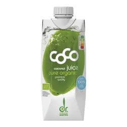 Zumo de coco orgánico ecológico Dr. Antonio Martins brick 500 ml