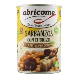 Garbanzos con chorizo sin gluten Abricome lata 420 g