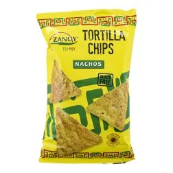 Nachos de maíz Tex-Mex sin gluten Zanuy bolsa 200 g