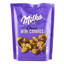 Mini cookies de chocolate Milka paquete 110 g