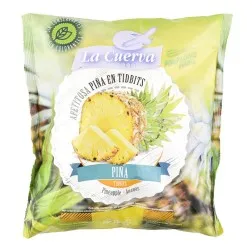 Piña en trozos La Cuerva bolsa 1 kg