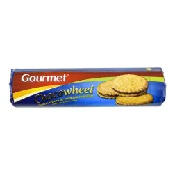 Galleta rellena de crema de chocolate Gourmet Chocowheel paquete 250 g