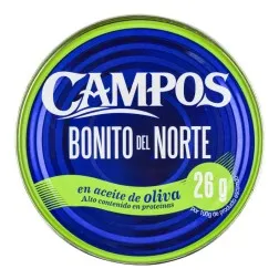 Bonito del norte en aceite de oliva Campos lata 250 g