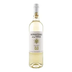Vino blanco sin alcohol 0.0 Monasterio de las Viñas Macabeo botella 75 cl