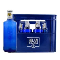 Agua Solan de Cabras 1L 12 botellas cristal retornable-Zaragoza