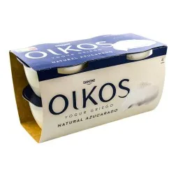Yogur griego natural azucarado Oikos Danone 4x110 g