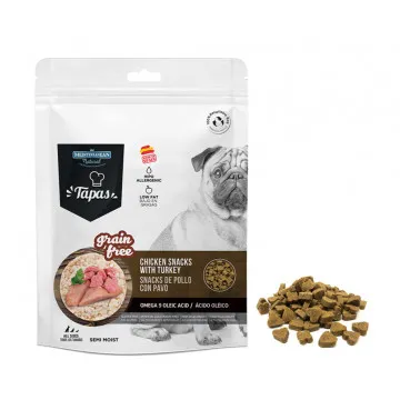Mediterranean Natural Tapas Gourmet 150 gr - Pollo y Pavo