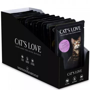 Cat´s Love Sobres en Gelatina para Gatos Adultos Multipack - 2 x 6 variedades 85 gr