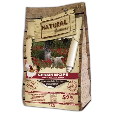 Natural Greatness Receta Puppy-Starter Pollo - 6 Kg
