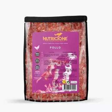 Dieta Barf Menu Nutricione de Pollo - 7,5 Kg
