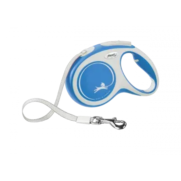 Flexi Correa Extensible de Cinta New Confort Azul