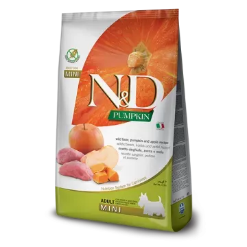 Farmina N&D Pumpkin Adult Mini Jabalí y Manzana - 7 Kg